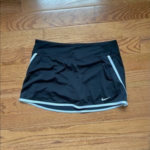 Black Nike Dri-Fit Athletic Skirt